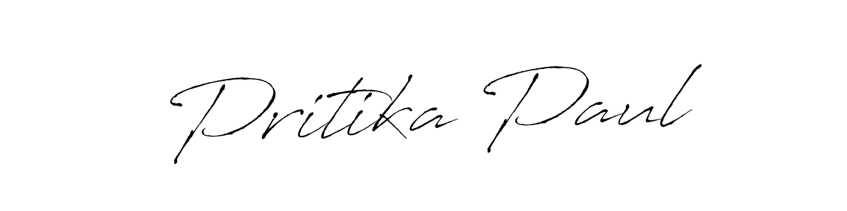 Use a signature maker to create a handwritten signature online. With this signature software, you can design (Antro_Vectra) your own signature for name Pritika Paul. Pritika Paul signature style 6 images and pictures png