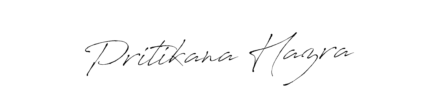Antro_Vectra is a professional signature style that is perfect for those who want to add a touch of class to their signature. It is also a great choice for those who want to make their signature more unique. Get Pritikana Hazra name to fancy signature for free. Pritikana Hazra signature style 6 images and pictures png