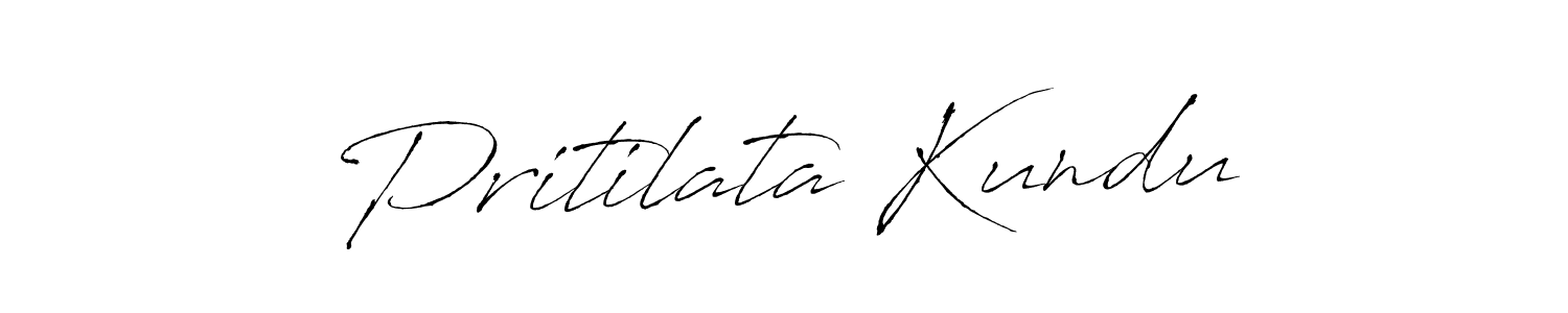 Design your own signature with our free online signature maker. With this signature software, you can create a handwritten (Antro_Vectra) signature for name Pritilata Kundu. Pritilata Kundu signature style 6 images and pictures png