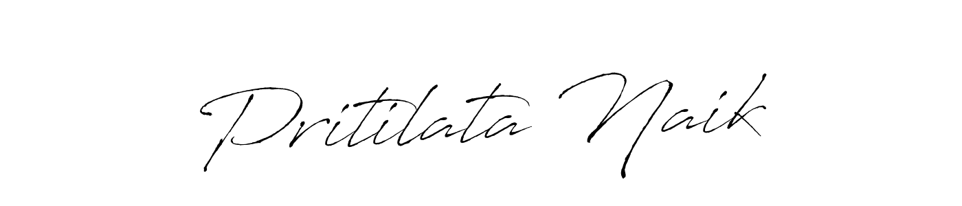Create a beautiful signature design for name Pritilata Naik. With this signature (Antro_Vectra) fonts, you can make a handwritten signature for free. Pritilata Naik signature style 6 images and pictures png