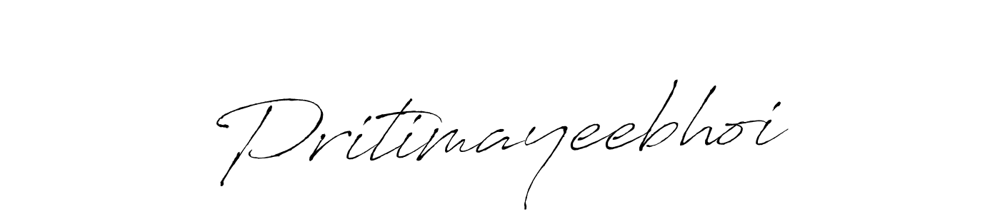 Design your own signature with our free online signature maker. With this signature software, you can create a handwritten (Antro_Vectra) signature for name Pritimayeebhoi. Pritimayeebhoi signature style 6 images and pictures png