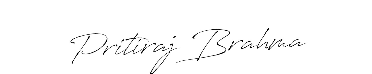 Also we have Pritiraj Brahma name is the best signature style. Create professional handwritten signature collection using Antro_Vectra autograph style. Pritiraj Brahma signature style 6 images and pictures png
