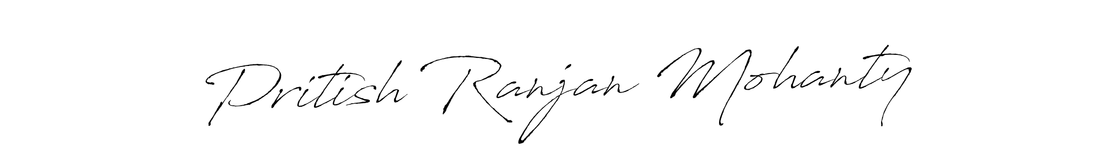 Design your own signature with our free online signature maker. With this signature software, you can create a handwritten (Antro_Vectra) signature for name Pritish Ranjan Mohanty. Pritish Ranjan Mohanty signature style 6 images and pictures png