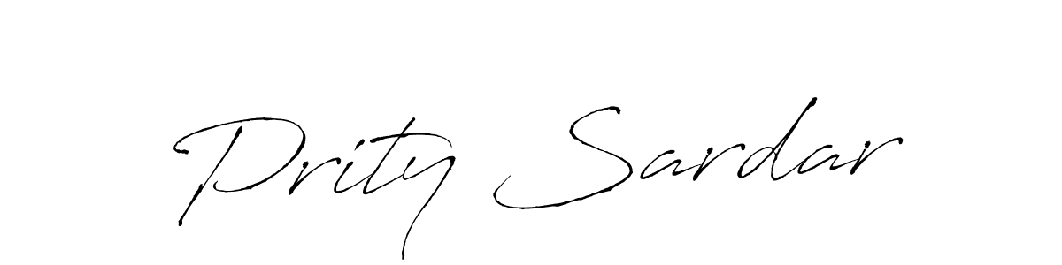 The best way (Antro_Vectra) to make a short signature is to pick only two or three words in your name. The name Prity Sardar include a total of six letters. For converting this name. Prity Sardar signature style 6 images and pictures png