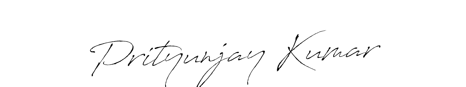 Design your own signature with our free online signature maker. With this signature software, you can create a handwritten (Antro_Vectra) signature for name Prityunjay Kumar. Prityunjay Kumar signature style 6 images and pictures png