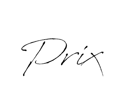 How to make Prix name signature. Use Antro_Vectra style for creating short signs online. This is the latest handwritten sign. Prix signature style 6 images and pictures png