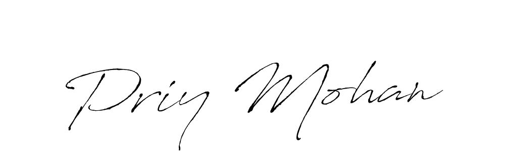 Make a beautiful signature design for name Priy Mohan. Use this online signature maker to create a handwritten signature for free. Priy Mohan signature style 6 images and pictures png