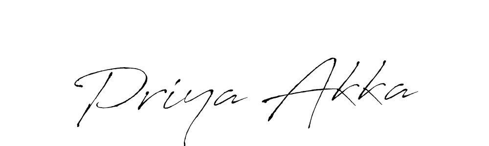 How to make Priya Akka signature? Antro_Vectra is a professional autograph style. Create handwritten signature for Priya Akka name. Priya Akka signature style 6 images and pictures png