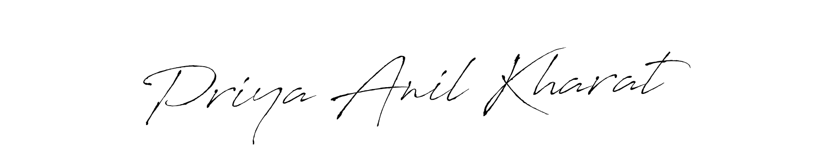 You can use this online signature creator to create a handwritten signature for the name Priya Anil Kharat. This is the best online autograph maker. Priya Anil Kharat signature style 6 images and pictures png