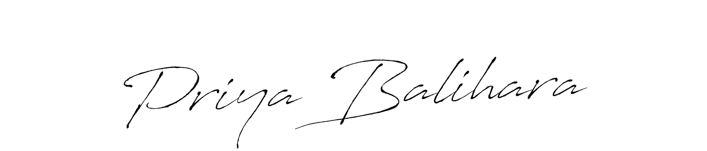 Use a signature maker to create a handwritten signature online. With this signature software, you can design (Antro_Vectra) your own signature for name Priya Balihara. Priya Balihara signature style 6 images and pictures png