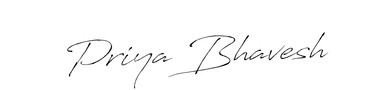 How to make Priya Bhavesh signature? Antro_Vectra is a professional autograph style. Create handwritten signature for Priya Bhavesh name. Priya Bhavesh signature style 6 images and pictures png