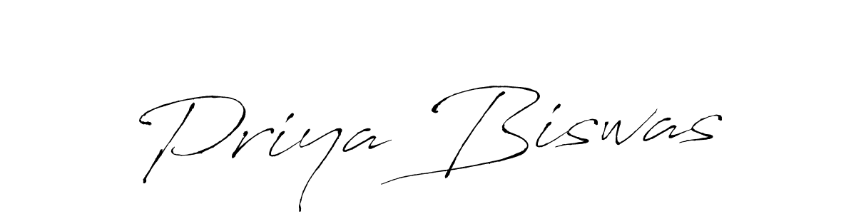 Priya Biswas stylish signature style. Best Handwritten Sign (Antro_Vectra) for my name. Handwritten Signature Collection Ideas for my name Priya Biswas. Priya Biswas signature style 6 images and pictures png