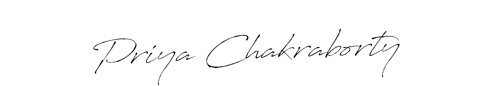 How to make Priya Chakraborty signature? Antro_Vectra is a professional autograph style. Create handwritten signature for Priya Chakraborty name. Priya Chakraborty signature style 6 images and pictures png