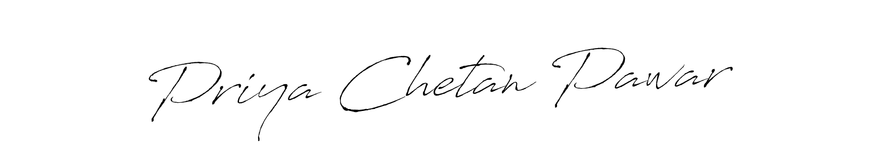 Use a signature maker to create a handwritten signature online. With this signature software, you can design (Antro_Vectra) your own signature for name Priya Chetan Pawar. Priya Chetan Pawar signature style 6 images and pictures png