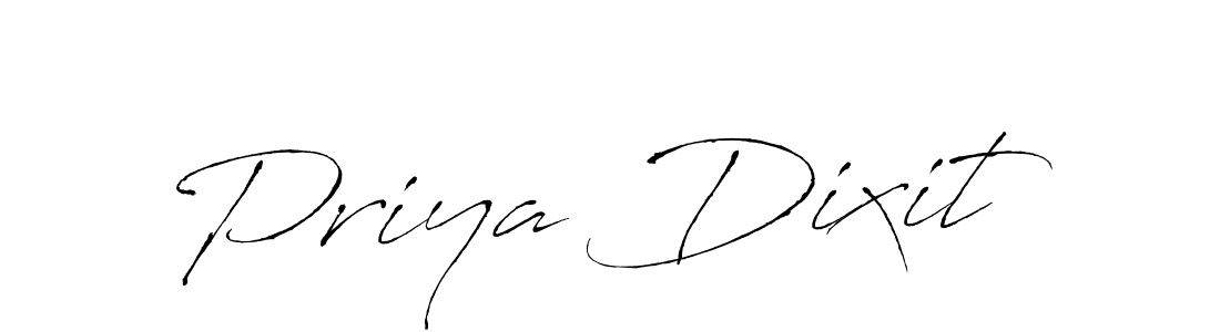 Priya Dixit stylish signature style. Best Handwritten Sign (Antro_Vectra) for my name. Handwritten Signature Collection Ideas for my name Priya Dixit. Priya Dixit signature style 6 images and pictures png