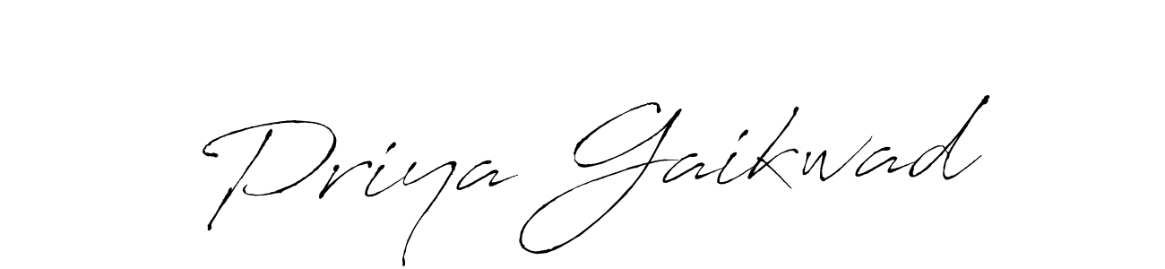 How to make Priya Gaikwad signature? Antro_Vectra is a professional autograph style. Create handwritten signature for Priya Gaikwad name. Priya Gaikwad signature style 6 images and pictures png