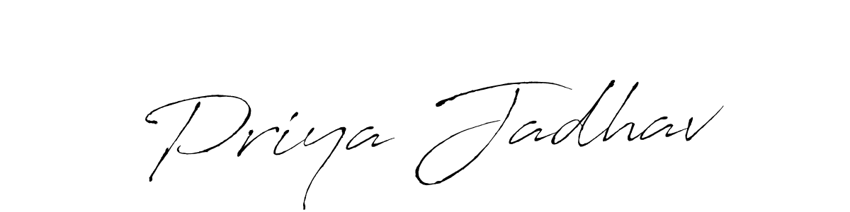 Also we have Priya Jadhav name is the best signature style. Create professional handwritten signature collection using Antro_Vectra autograph style. Priya Jadhav signature style 6 images and pictures png