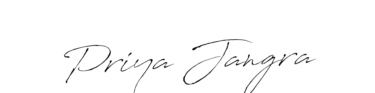 Once you've used our free online signature maker to create your best signature Antro_Vectra style, it's time to enjoy all of the benefits that Priya Jangra name signing documents. Priya Jangra signature style 6 images and pictures png