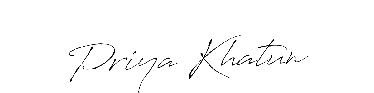 Also You can easily find your signature by using the search form. We will create Priya Khatun name handwritten signature images for you free of cost using Antro_Vectra sign style. Priya Khatun signature style 6 images and pictures png