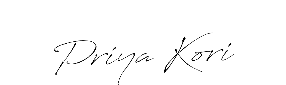 Create a beautiful signature design for name Priya Kori. With this signature (Antro_Vectra) fonts, you can make a handwritten signature for free. Priya Kori signature style 6 images and pictures png