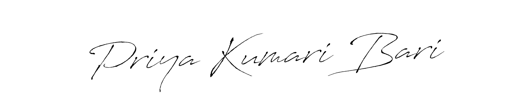 Create a beautiful signature design for name Priya Kumari Bari. With this signature (Antro_Vectra) fonts, you can make a handwritten signature for free. Priya Kumari Bari signature style 6 images and pictures png