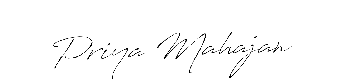 Also You can easily find your signature by using the search form. We will create Priya Mahajan name handwritten signature images for you free of cost using Antro_Vectra sign style. Priya Mahajan signature style 6 images and pictures png