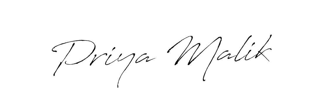 It looks lik you need a new signature style for name Priya Malik. Design unique handwritten (Antro_Vectra) signature with our free signature maker in just a few clicks. Priya Malik signature style 6 images and pictures png