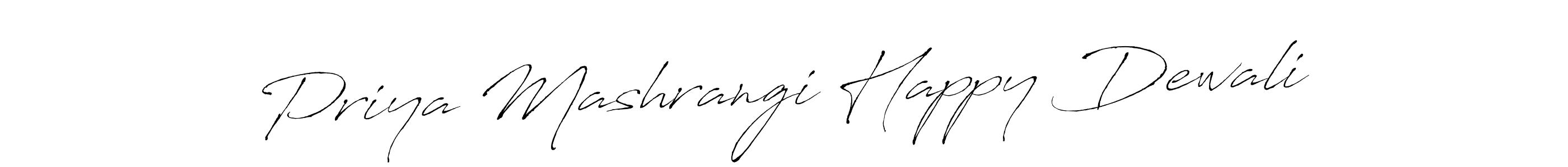 Also You can easily find your signature by using the search form. We will create Priya Mashrangi Happy Dewali name handwritten signature images for you free of cost using Antro_Vectra sign style. Priya Mashrangi Happy Dewali signature style 6 images and pictures png