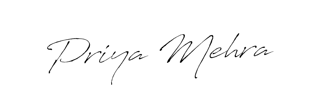 Also we have Priya Mehra name is the best signature style. Create professional handwritten signature collection using Antro_Vectra autograph style. Priya Mehra signature style 6 images and pictures png