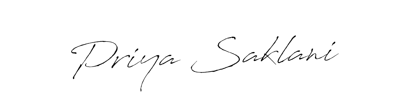 Use a signature maker to create a handwritten signature online. With this signature software, you can design (Antro_Vectra) your own signature for name Priya Saklani. Priya Saklani signature style 6 images and pictures png