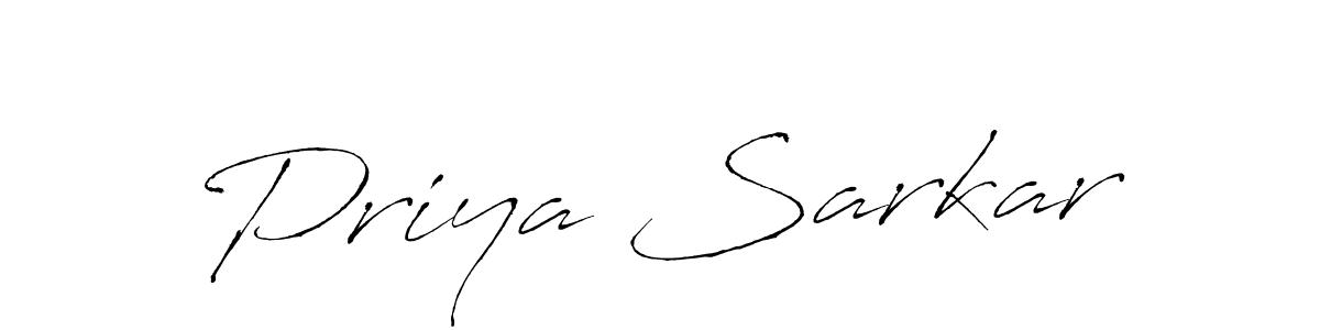 Antro_Vectra is a professional signature style that is perfect for those who want to add a touch of class to their signature. It is also a great choice for those who want to make their signature more unique. Get Priya Sarkar name to fancy signature for free. Priya Sarkar signature style 6 images and pictures png