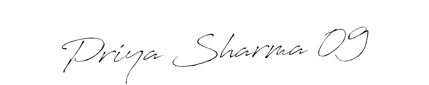 Similarly Antro_Vectra is the best handwritten signature design. Signature creator online .You can use it as an online autograph creator for name Priya Sharma 09. Priya Sharma 09 signature style 6 images and pictures png