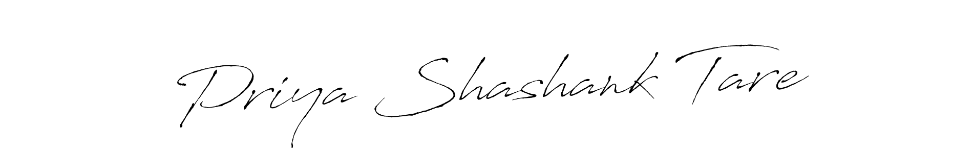 Also we have Priya Shashank Tare name is the best signature style. Create professional handwritten signature collection using Antro_Vectra autograph style. Priya Shashank Tare signature style 6 images and pictures png