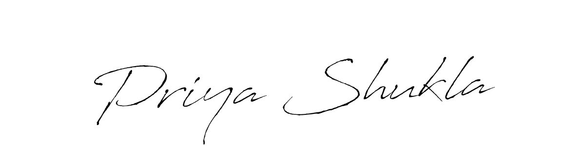 How to make Priya Shukla signature? Antro_Vectra is a professional autograph style. Create handwritten signature for Priya Shukla name. Priya Shukla signature style 6 images and pictures png