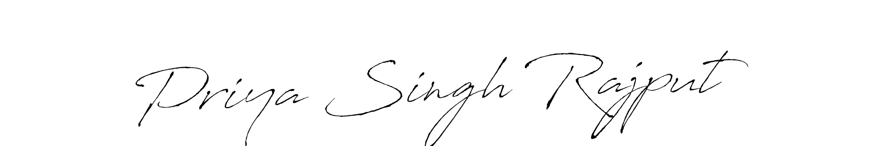 It looks lik you need a new signature style for name Priya Singh Rajput. Design unique handwritten (Antro_Vectra) signature with our free signature maker in just a few clicks. Priya Singh Rajput signature style 6 images and pictures png