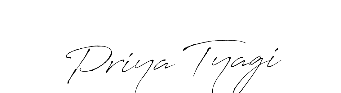 Use a signature maker to create a handwritten signature online. With this signature software, you can design (Antro_Vectra) your own signature for name Priya Tyagi. Priya Tyagi signature style 6 images and pictures png