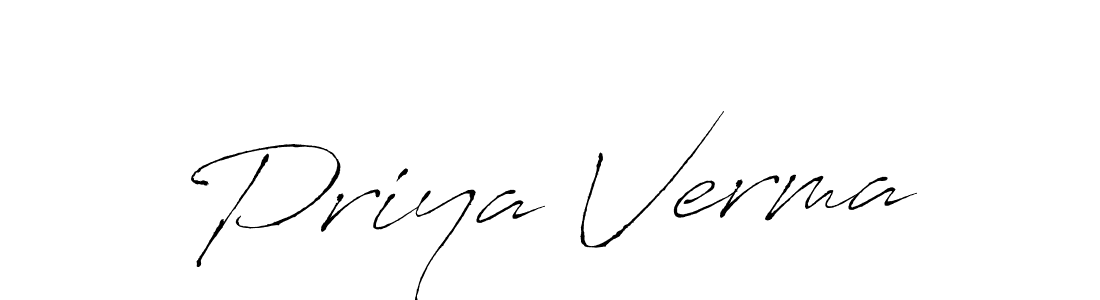 Antro_Vectra is a professional signature style that is perfect for those who want to add a touch of class to their signature. It is also a great choice for those who want to make their signature more unique. Get Priya Verma name to fancy signature for free. Priya Verma signature style 6 images and pictures png