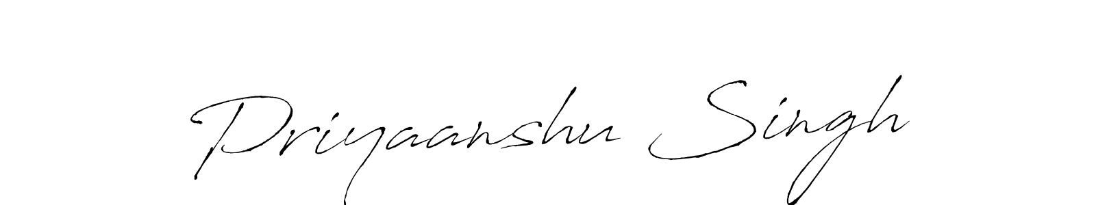 How to make Priyaanshu Singh name signature. Use Antro_Vectra style for creating short signs online. This is the latest handwritten sign. Priyaanshu Singh signature style 6 images and pictures png