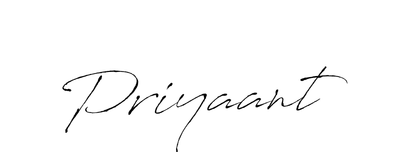 Make a beautiful signature design for name Priyaant. With this signature (Antro_Vectra) style, you can create a handwritten signature for free. Priyaant signature style 6 images and pictures png
