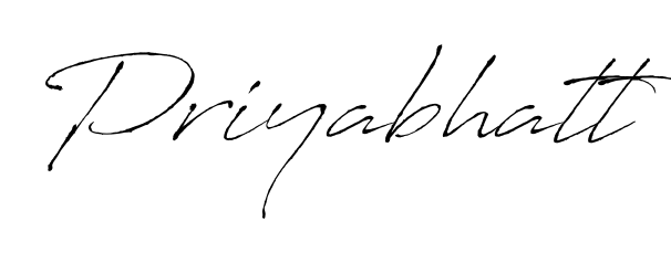 Transform the name Priyabhatt into a signature masterpiece using Antro_Vectra font. Ideal for photographers, artists, and creators looking for watermarks. Priyabhatt signature style 6 images and pictures png