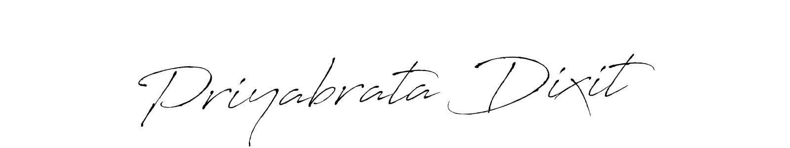 Create a beautiful signature design for name Priyabrata Dixit. With this signature (Antro_Vectra) fonts, you can make a handwritten signature for free. Priyabrata Dixit signature style 6 images and pictures png