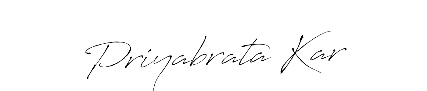 Create a beautiful signature design for name Priyabrata Kar. With this signature (Antro_Vectra) fonts, you can make a handwritten signature for free. Priyabrata Kar signature style 6 images and pictures png