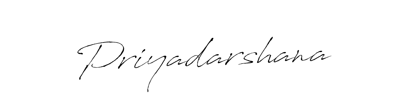 Use a signature maker to create a handwritten signature online. With this signature software, you can design (Antro_Vectra) your own signature for name Priyadarshana. Priyadarshana signature style 6 images and pictures png