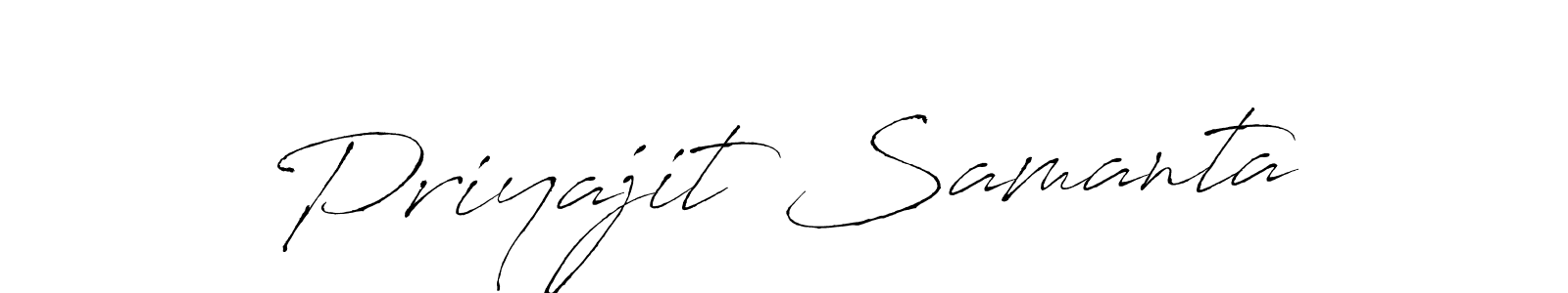 Make a beautiful signature design for name Priyajit Samanta. Use this online signature maker to create a handwritten signature for free. Priyajit Samanta signature style 6 images and pictures png