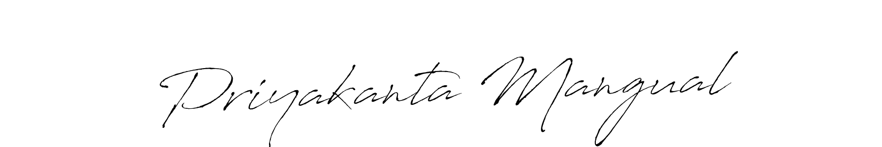 Make a beautiful signature design for name Priyakanta Mangual. Use this online signature maker to create a handwritten signature for free. Priyakanta Mangual signature style 6 images and pictures png