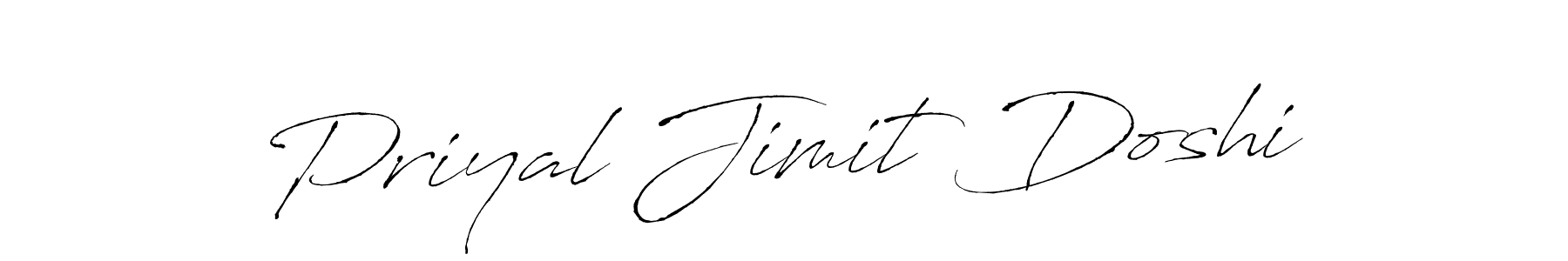 Design your own signature with our free online signature maker. With this signature software, you can create a handwritten (Antro_Vectra) signature for name Priyal Jimit Doshi. Priyal Jimit Doshi signature style 6 images and pictures png