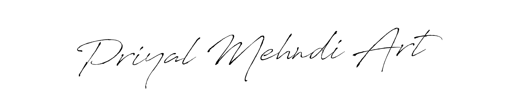 Make a beautiful signature design for name Priyal Mehndi Art. Use this online signature maker to create a handwritten signature for free. Priyal Mehndi Art signature style 6 images and pictures png