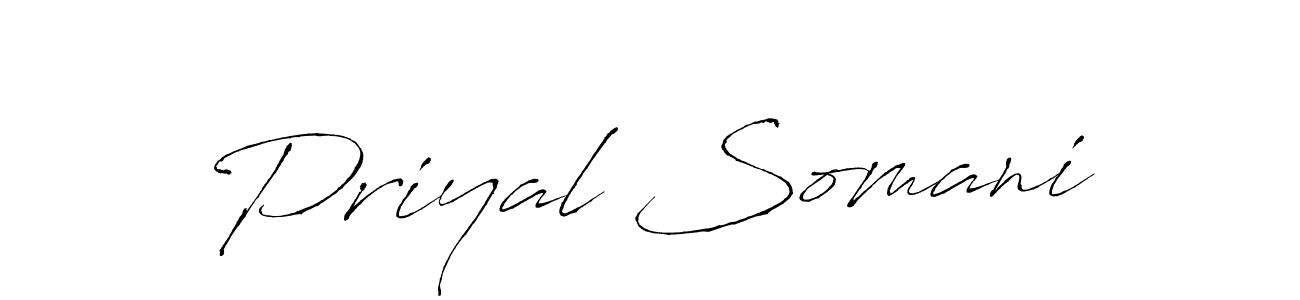 This is the best signature style for the Priyal Somani name. Also you like these signature font (Antro_Vectra). Mix name signature. Priyal Somani signature style 6 images and pictures png