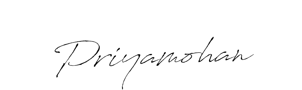 It looks lik you need a new signature style for name Priyamohan. Design unique handwritten (Antro_Vectra) signature with our free signature maker in just a few clicks. Priyamohan signature style 6 images and pictures png