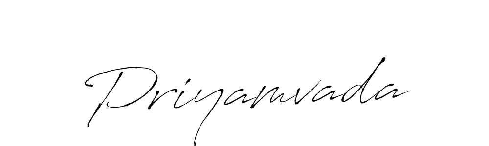The best way (Antro_Vectra) to make a short signature is to pick only two or three words in your name. The name Priyamvada include a total of six letters. For converting this name. Priyamvada signature style 6 images and pictures png